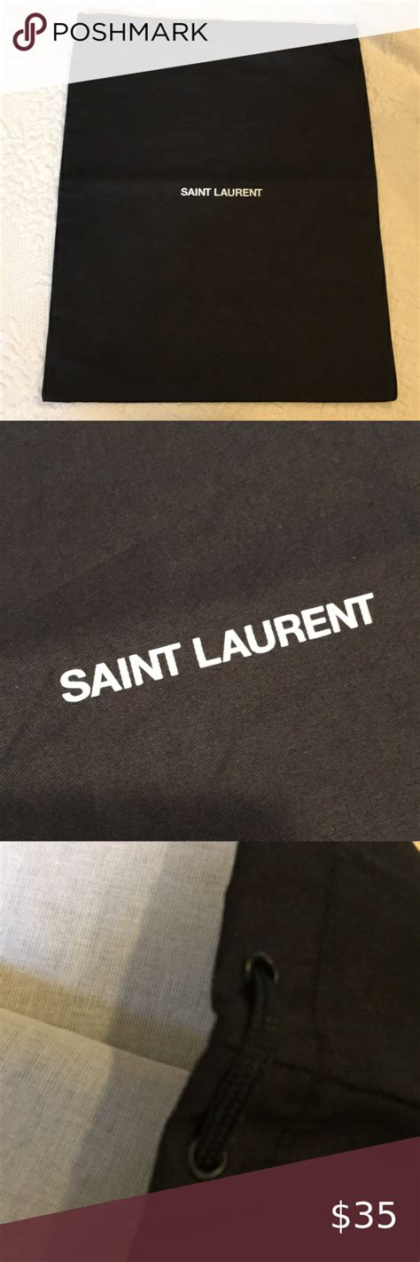 bag ysl original|authentic ysl dust bag.